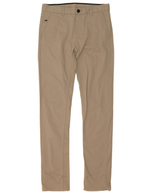 Pantaloni chino slim da uomo Zara EU 38 Small W30 L34 Cotone beige