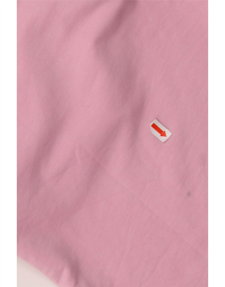 PUMA T-shirt grafica da donna Top UK 18 XL Cotone color block rosa