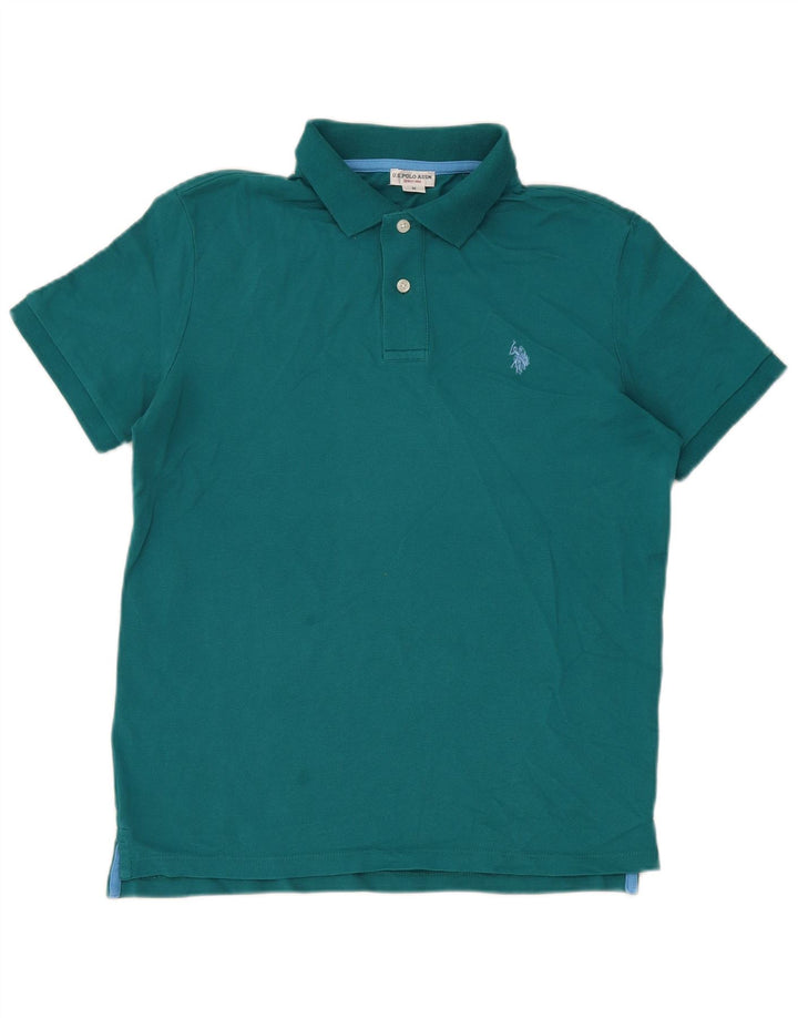Polo Assn. Camicia da uomo verde medio