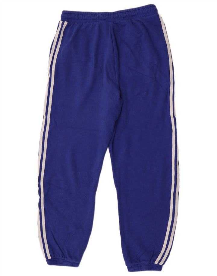 Pantaloni da tuta da donna Adidas Joggers UK 12/14 Cotone blu medio