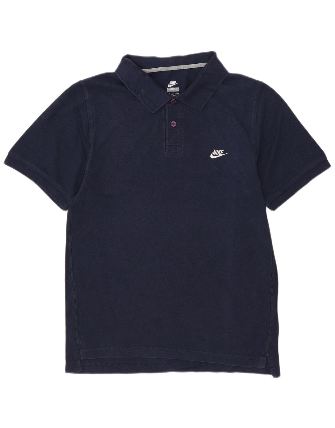 Polo da uomo NIKE UK 36/38 Small Blu Navy