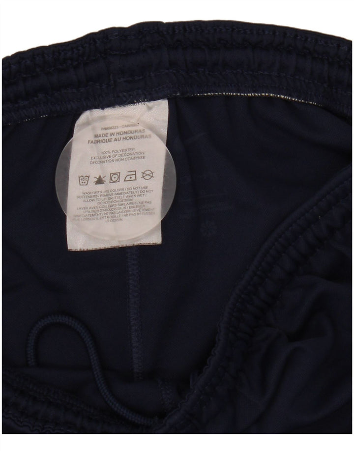 Pantaloncini sportivi Nike da ragazzo Dri Fit 12-13 anni Large blu navy in poliestere