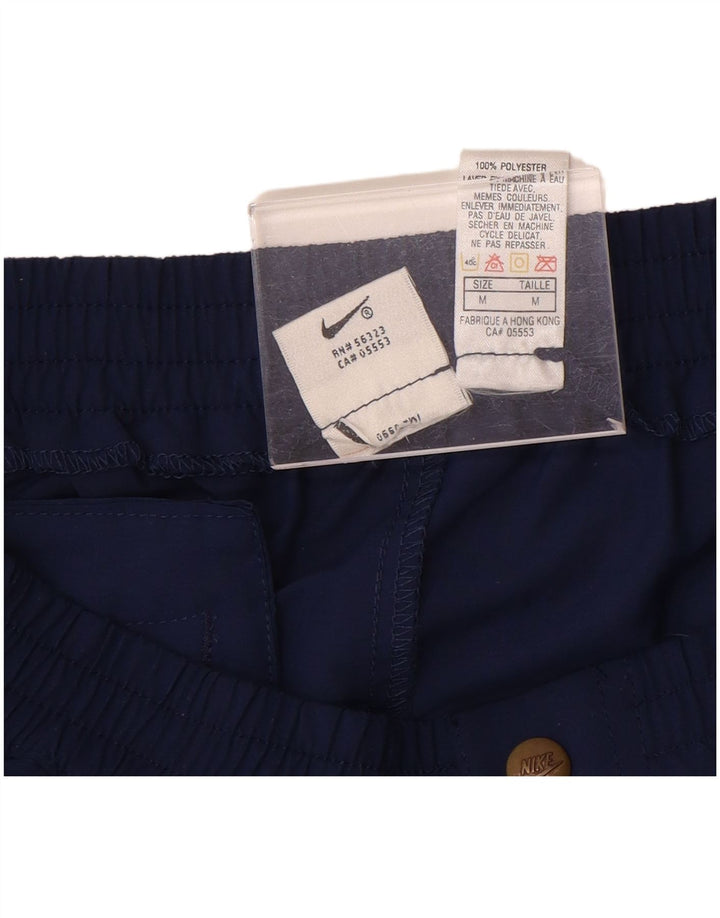 Pantaloncini chino da uomo Nike medi W32 poliestere blu navy