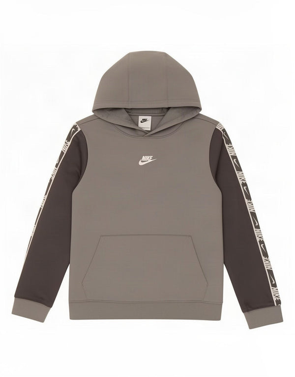 Felpa con cappuccio grafica Nike Dri Fit da ragazzo, 12-13 anni, grande, color grigio