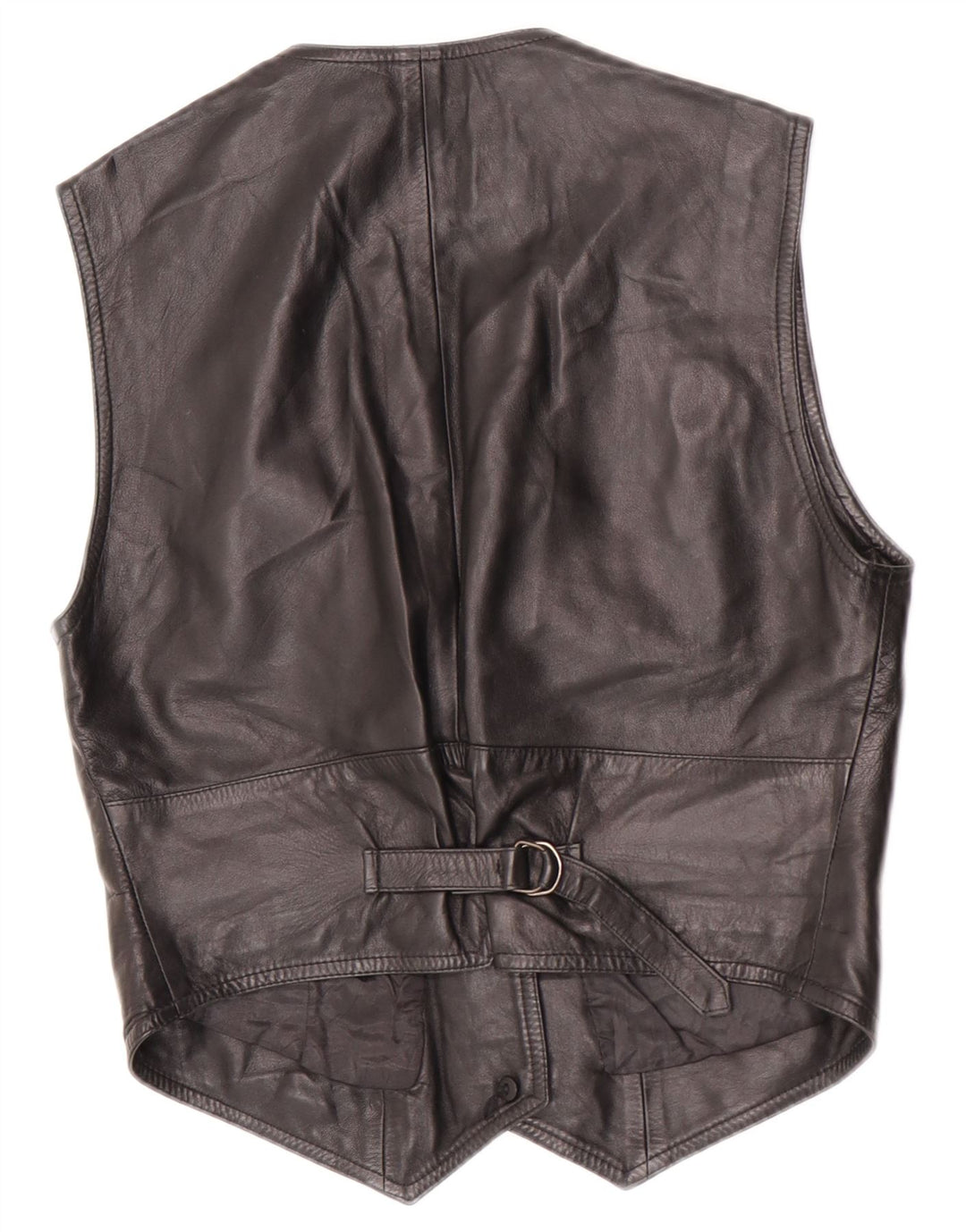 Gilet in pelle corta da donna Maxime IT 44 medio nero