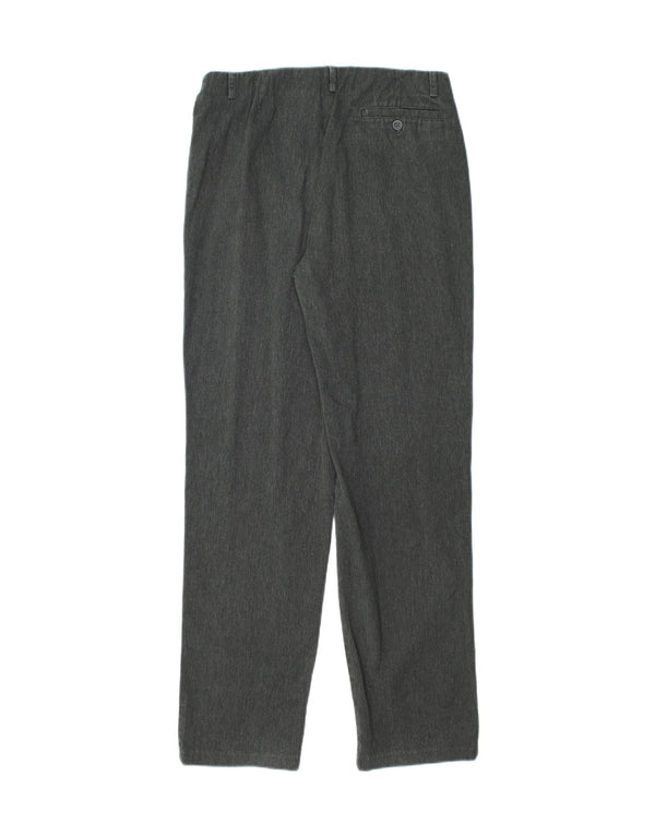 Pantaloni chino affusolati a vita alta da donna Dockers US 10 Large W30 L32 Grigi