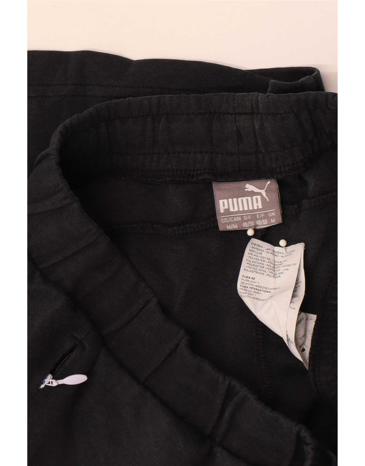 Pantaloncini sportivi da uomo Puma medio cotone nero