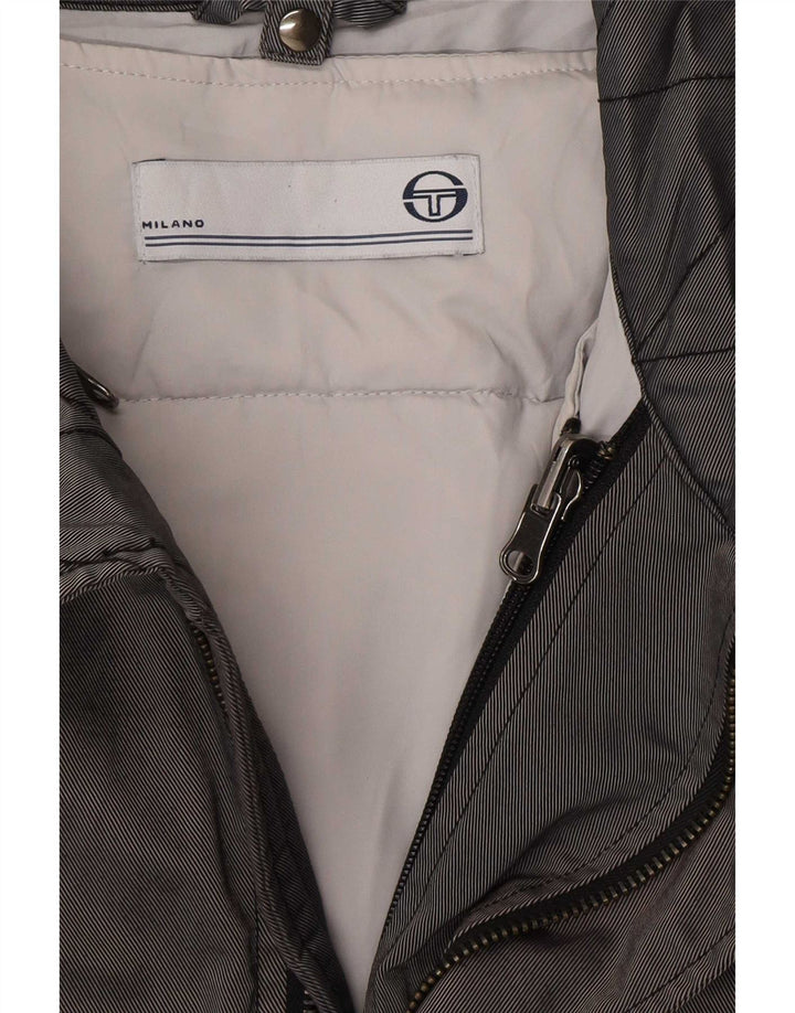 Giacca utility da uomo Sergio Tacchini UK 42 XL Cotone grigio