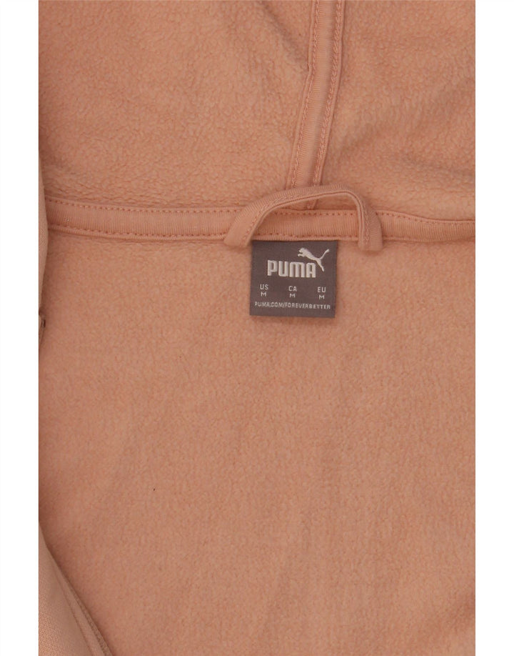 Felpa con cappuccio e zip da donna Puma UK 12 Rosa medio