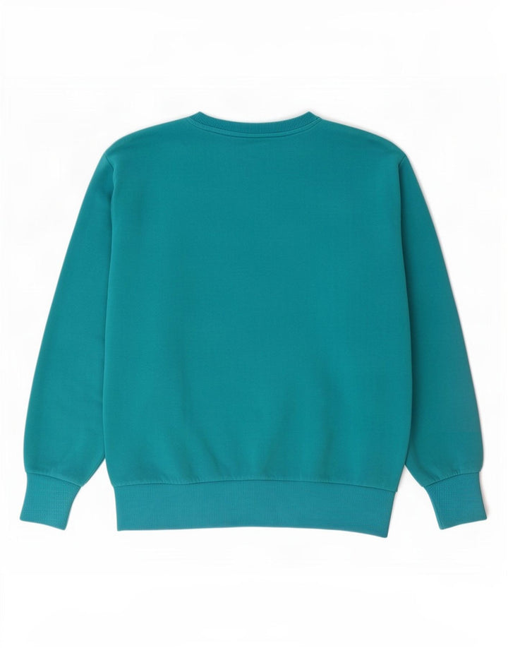 Felpa grafica da uomo Superdry Maglione grande cotone blu