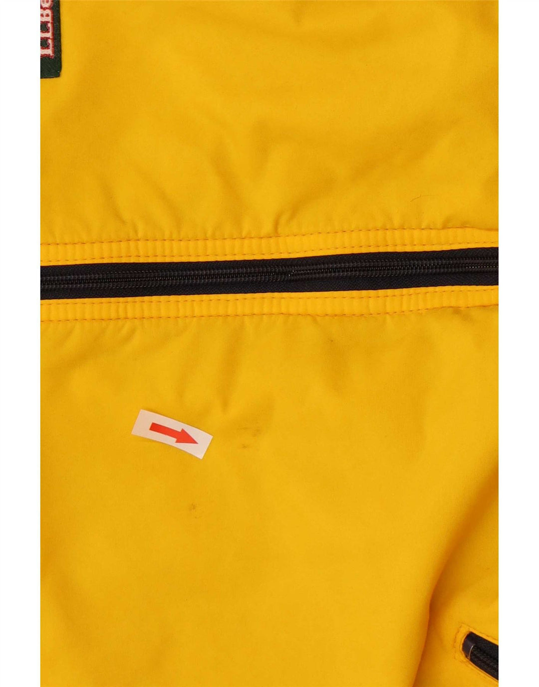Giubbotto bomber da uomo L.L.Bean UK 42 XL color block giallo