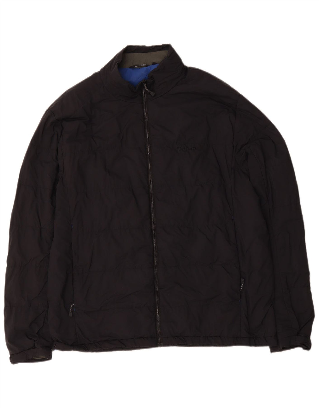 Giacca imbottita da uomo Rohan UK 40 Large Blu Navy in poliammide