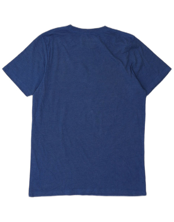 T-shirt grafica Hurley da uomo con vestibilità premium, in cotone blu medio