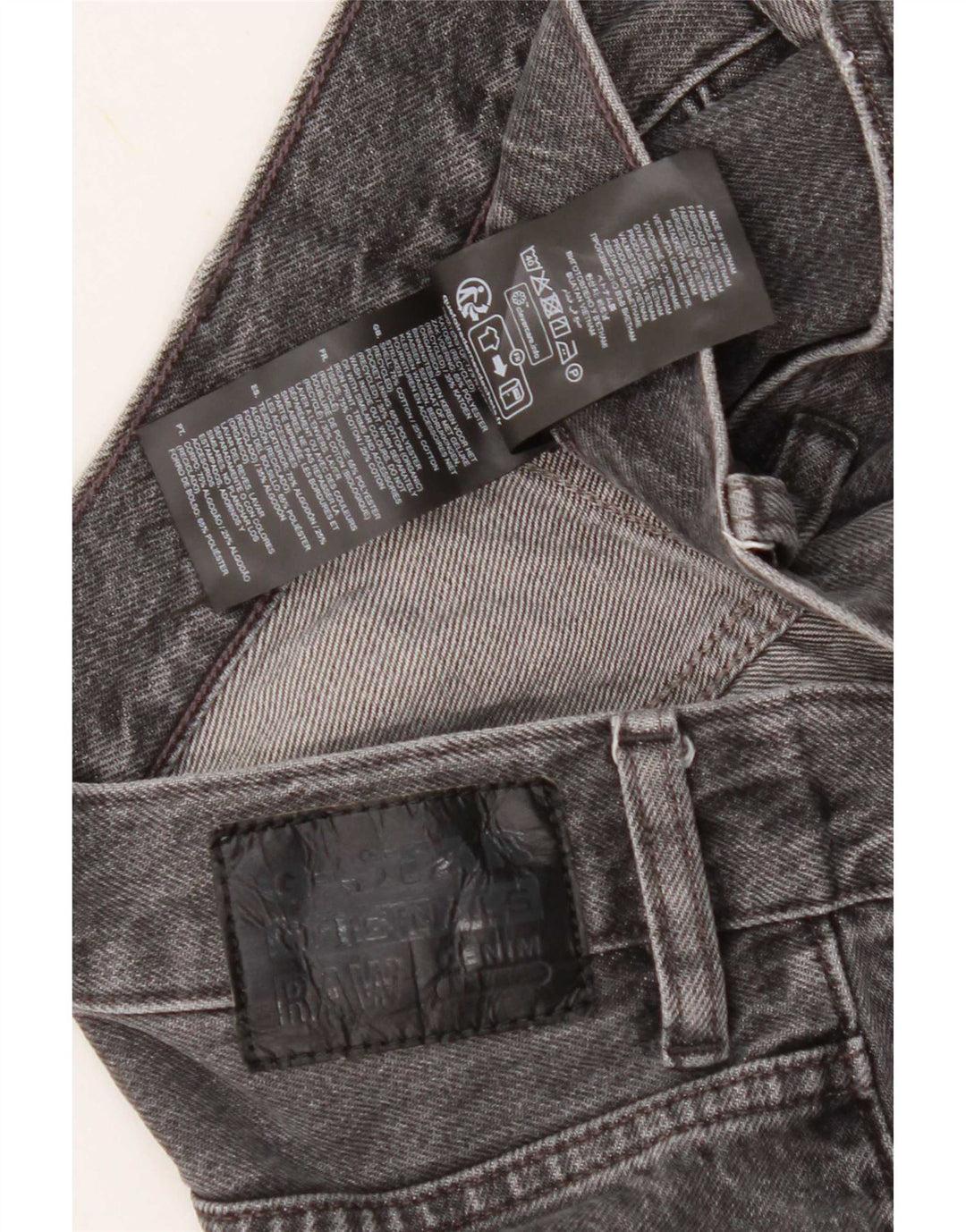 Jeans larghi da uomo G-Star W32 L32 cotone grigio
