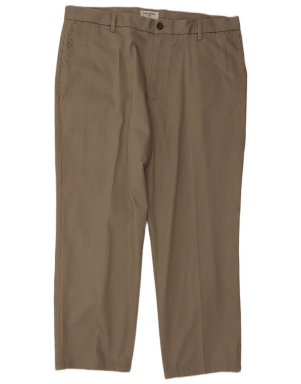 DOCKERS Pantaloni chino da uomo dalla vestibilità classica W38 L29 Classico in cotone beige