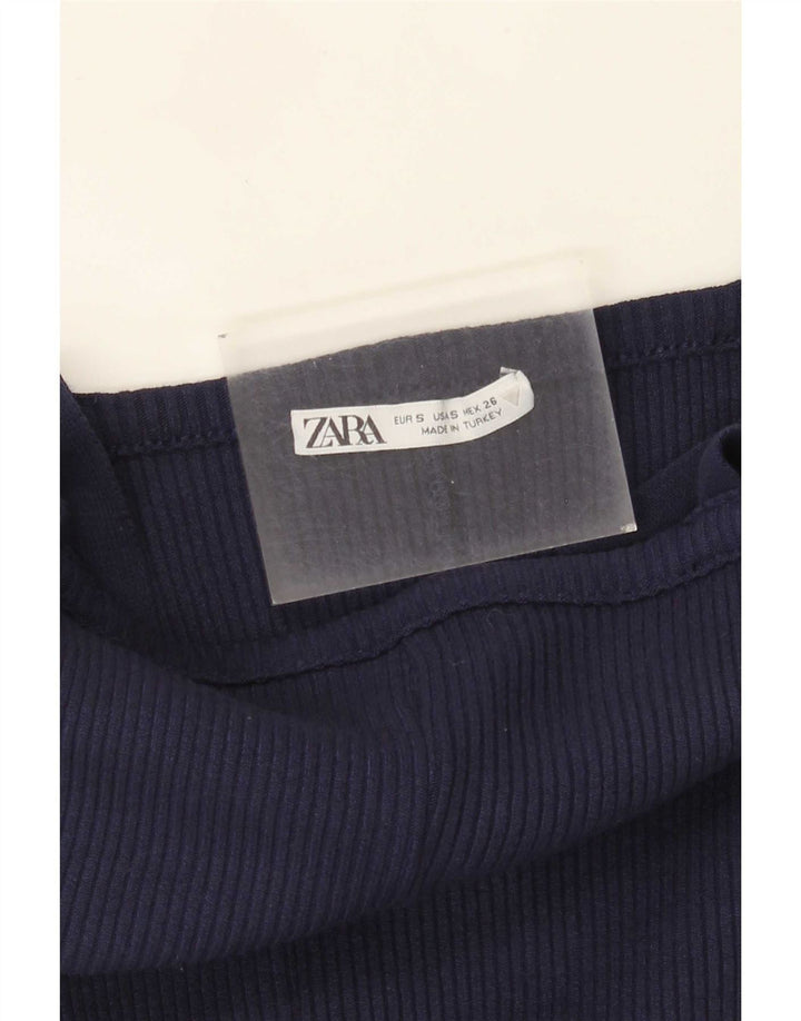 Tuta senza maniche da donna Zara UK 10 Small Blu navy
