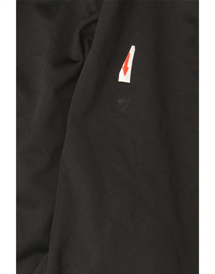 Pantaloni da tuta da uomo Adidas Large neri in poliestere