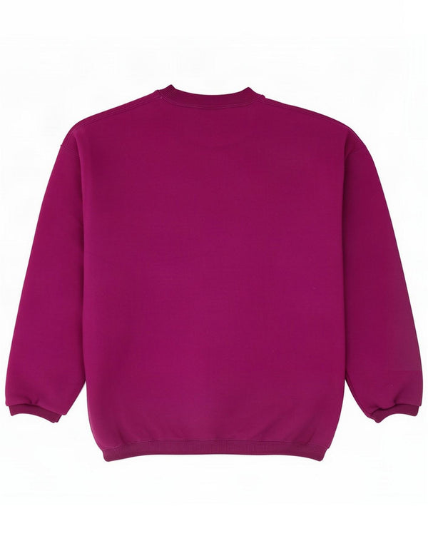 Rifle Mens Sweatshirt Jumper Medium Purple Cotton