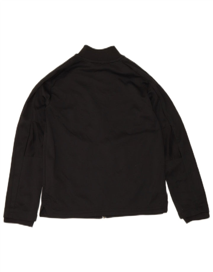 Giacca Top della tuta da ragazzo Adidas 7-8 anni in poliestere nero