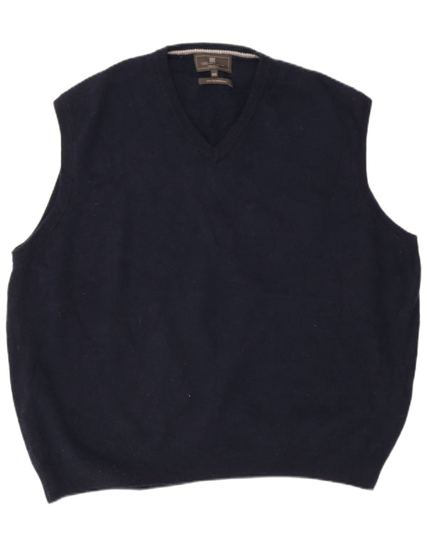 Canotta da uomo Marks & Spencer 2XL Lana blu navy