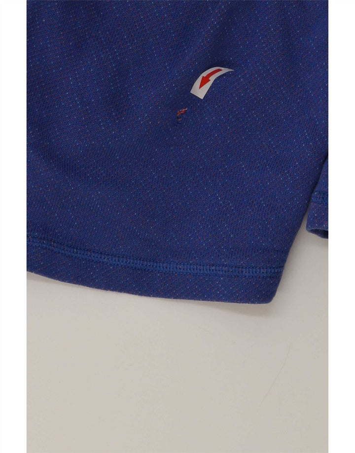Pantaloncini sportivi Nike da uomo blu medio maculato