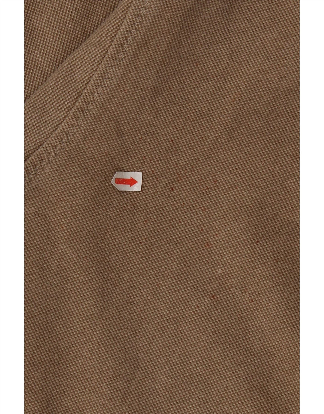 Felpa da uomo con collo con zip Fat Face, cotone beige medio