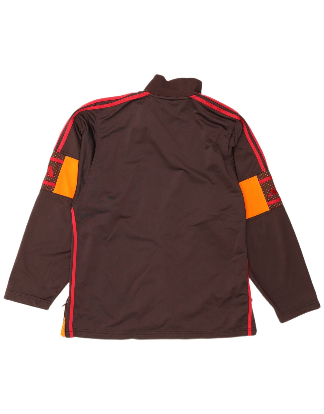 Giacca da tuta da uomo Adidas UK 38/40 Poliestere marrone medio