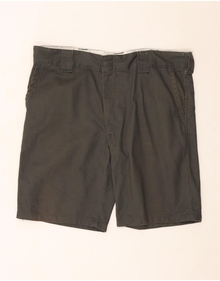 Pantaloncini chino da uomo Dickies W38 XL in cotone grigio