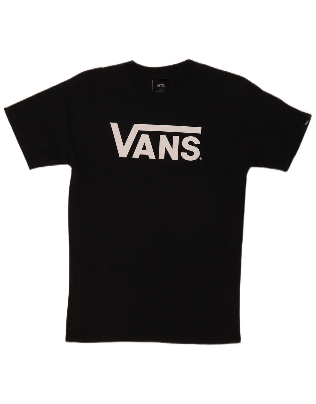 T-shirt grafica da uomo con vestibilità classica Vans Small Nera