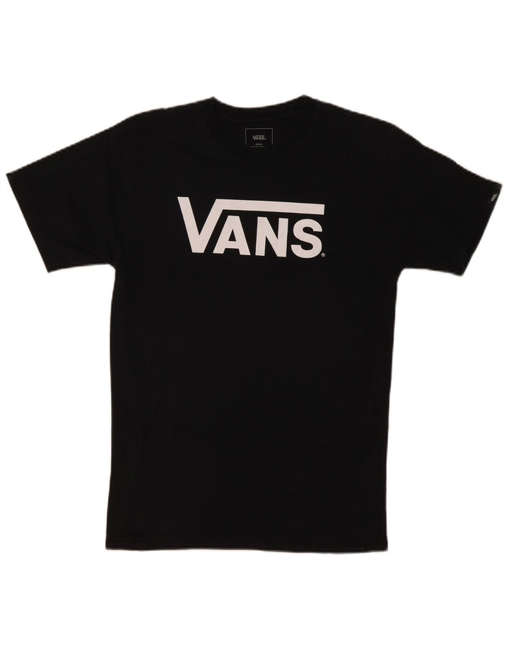 T-shirt grafica da uomo con vestibilità classica Vans Small Nera