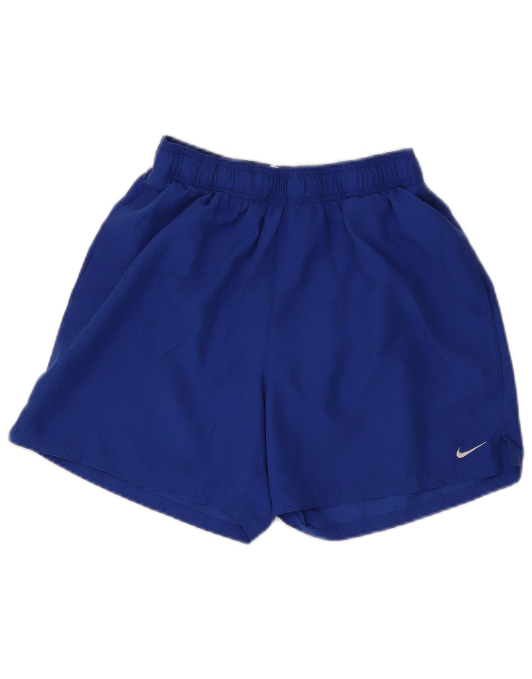 Pantaloncini sportivi Nike da uomo in poliestere blu medio