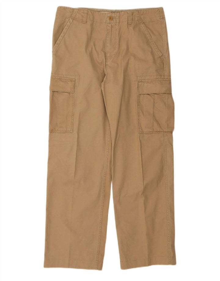 TIMBERLAND Pantaloni cargo dritti da uomo Trenton W34 L31 Cotone beige