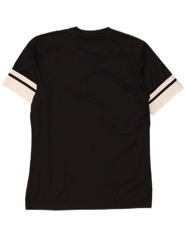 T-shirt Adidas Aeroready da uomo Top in poliestere color block medio nero