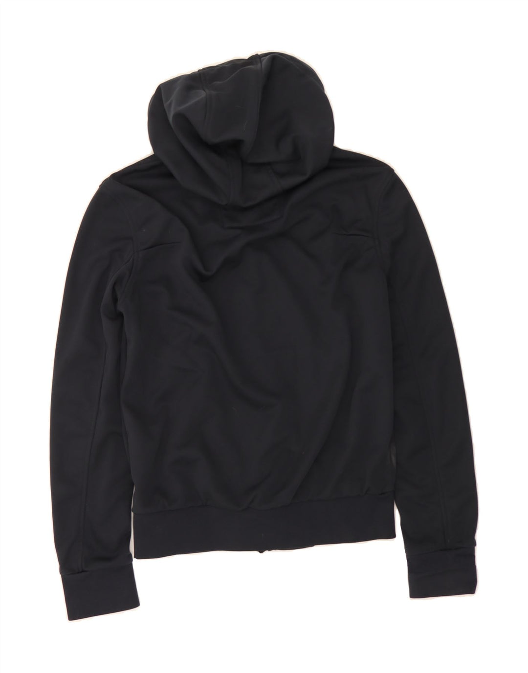 SUPERDRY Mens Zip Hoodie Sweater XS Navy Blue Polyester Vintage Superdry and Second-Hand Superdry from Messina Hembry 