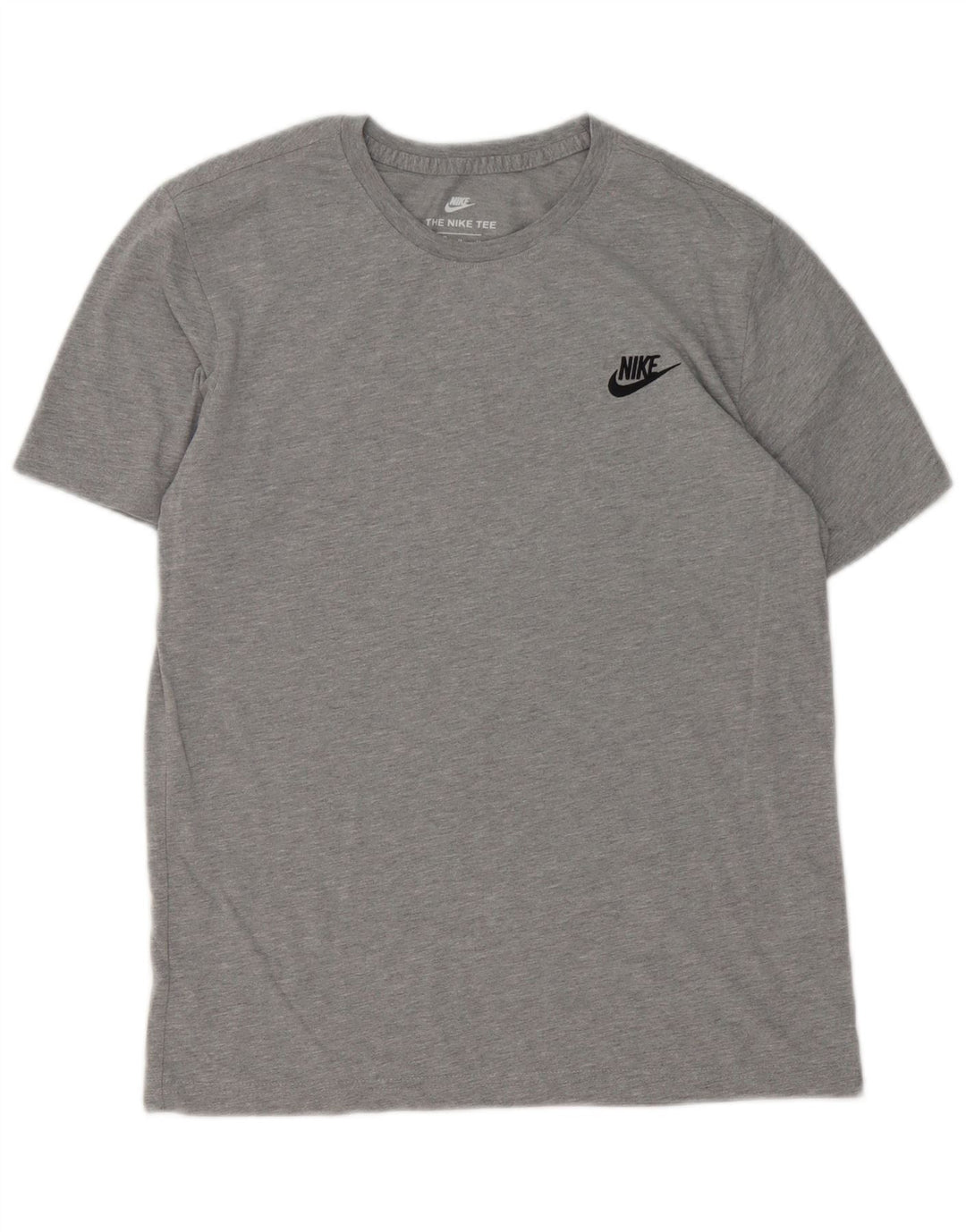 T-shirt Nike da uomo dal taglio atletico, in cotone grigio medio