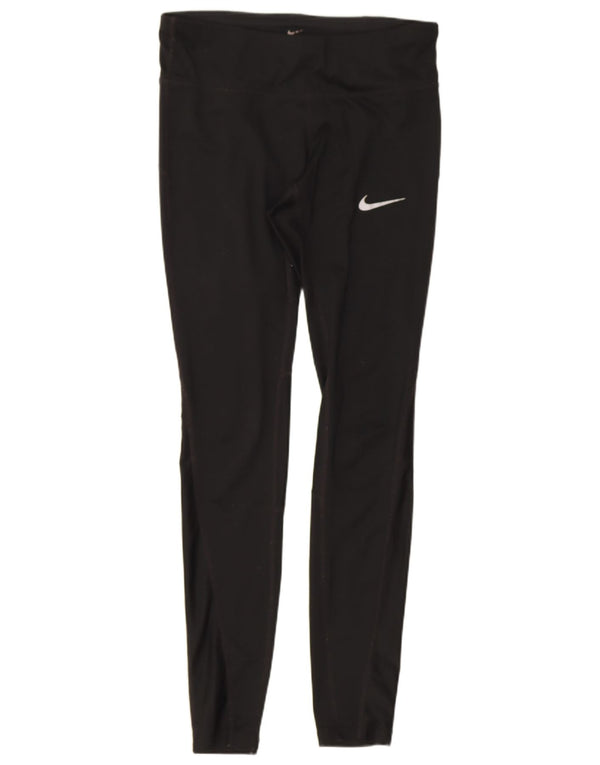 Leggings Nike Dri Fit da donna UK 8 Small Nero Poliestere