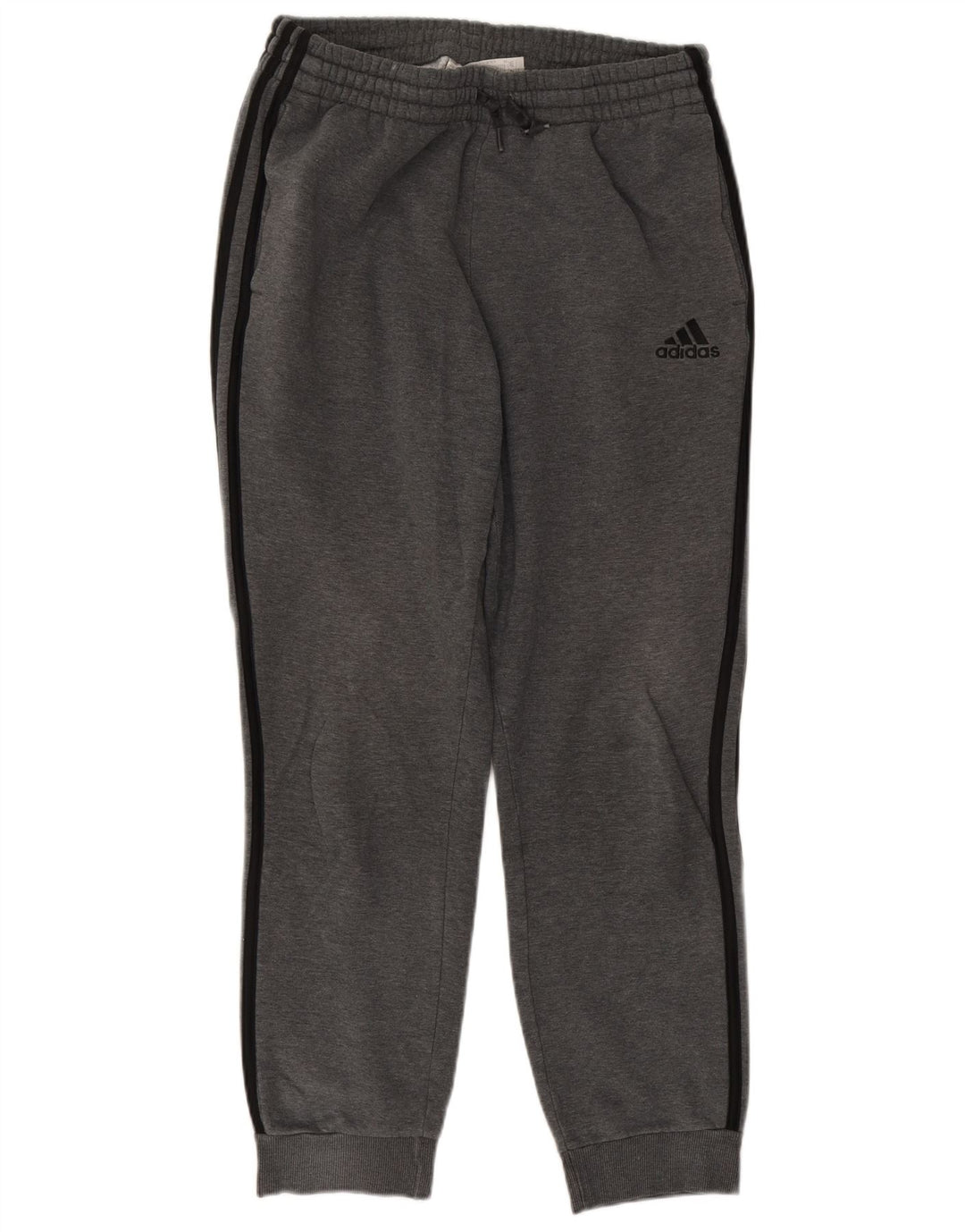 Pantaloni da tuta da uomo Adidas Joggers in cotone grigio medio