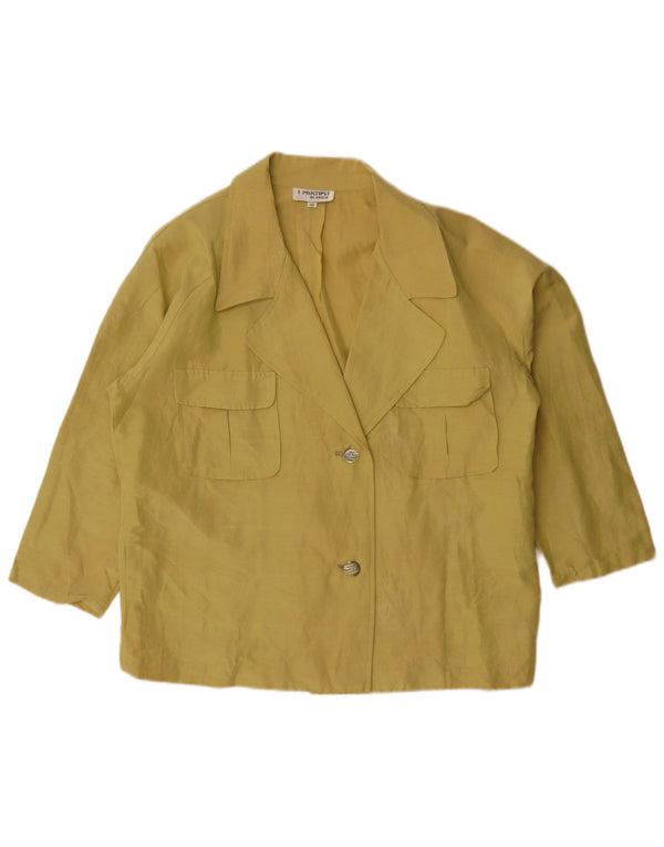 Camicetta Camicia Donna Krizia IT 48 XL Giallo