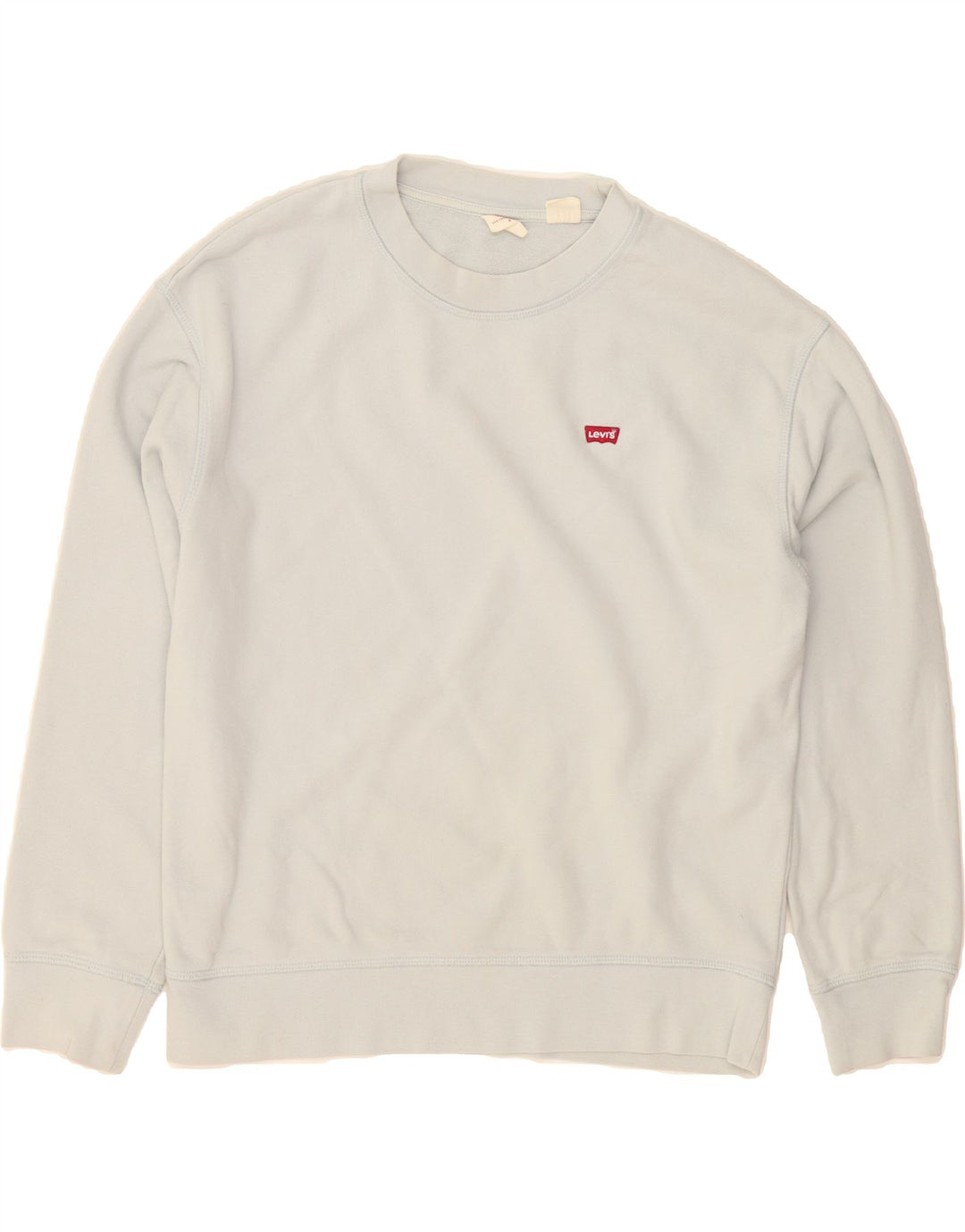 LEVI'S Mens Sweatshirt Jumper Small Blue Cotton Vintage Levi's and Second-Hand Levi's from Messina Hembry 