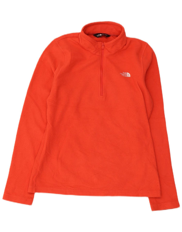 Maglione in pile da donna con collo e zip The North Face UK 12 Medium Orange Sports