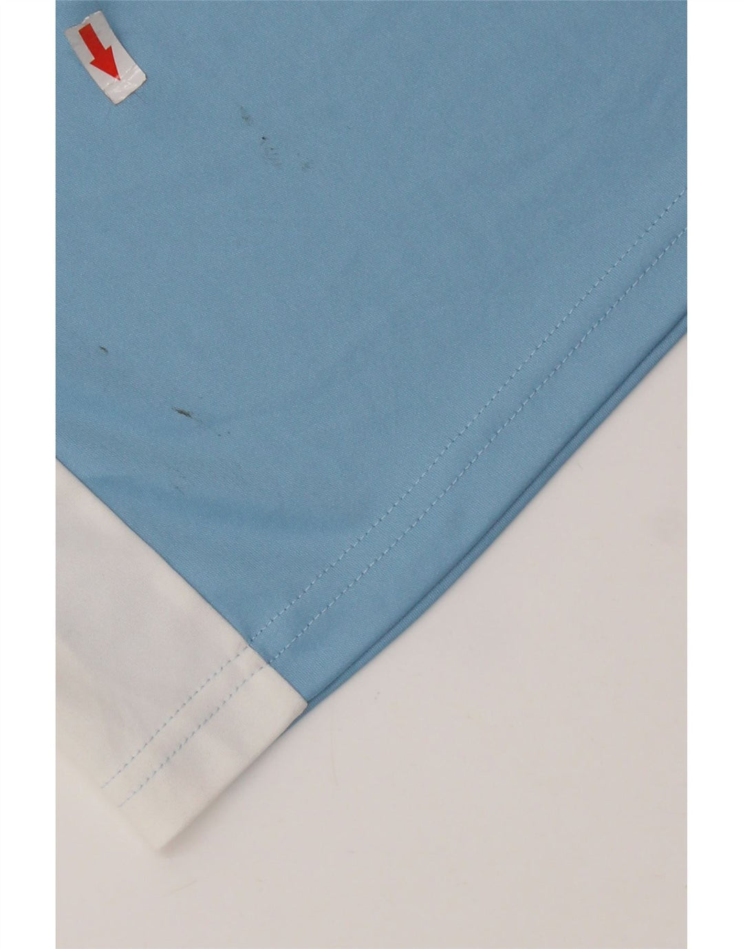 T-shirt grafica Adidas da uomo Climalite Top piccolo in poliestere color block blu