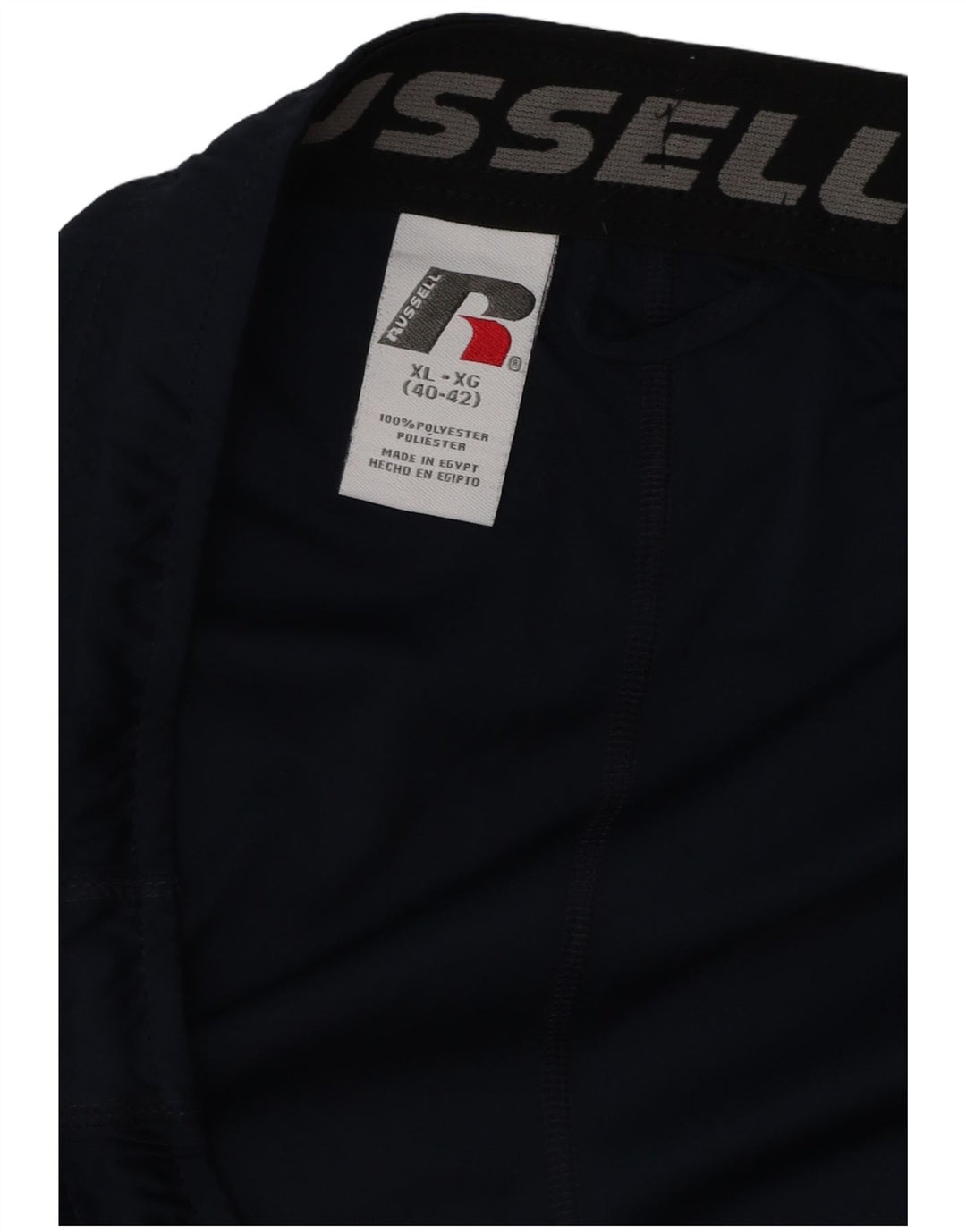 Pantaloncini sportivi da uomo RUSSELL ATHLETIC XL poliestere blu navy