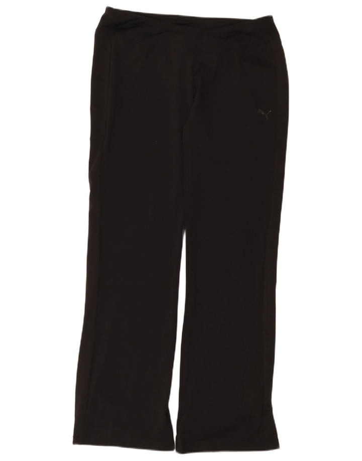 Pantaloni da tuta da donna Puma UK 16 Large Nero Poliestere