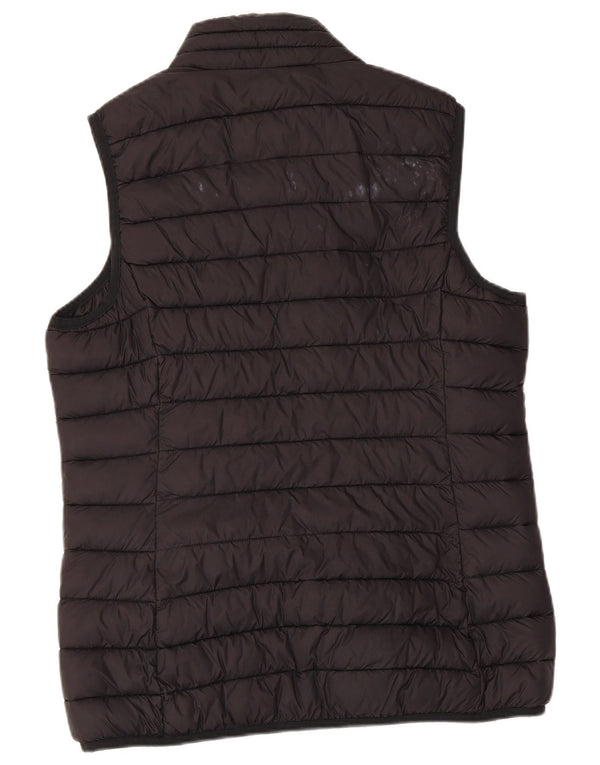 Gilet imbottito da donna TOG 24 UK 12 medio poliestere nero