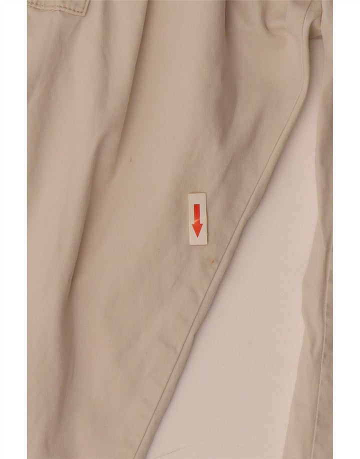 Pantaloni Capri da donna vestibilità comoda Lee US 10 medi W32 L22 bianco sporco