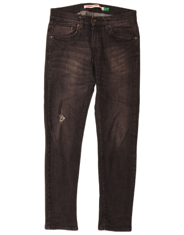 Jeans slim invecchiati da uomo Carrera W31 L32 cotone grigio