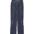 CALVIN KLEIN Womens Straight Jeans W24 L30 Blue Cotton Vintage Calvin Klein and Second-Hand Calvin Klein from Messina Hembry 