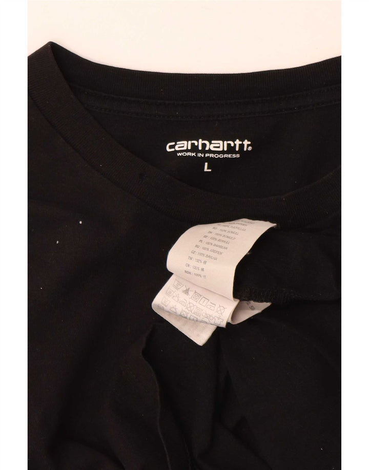 T-shirt da uomo Carhartt Top grande in cotone nero