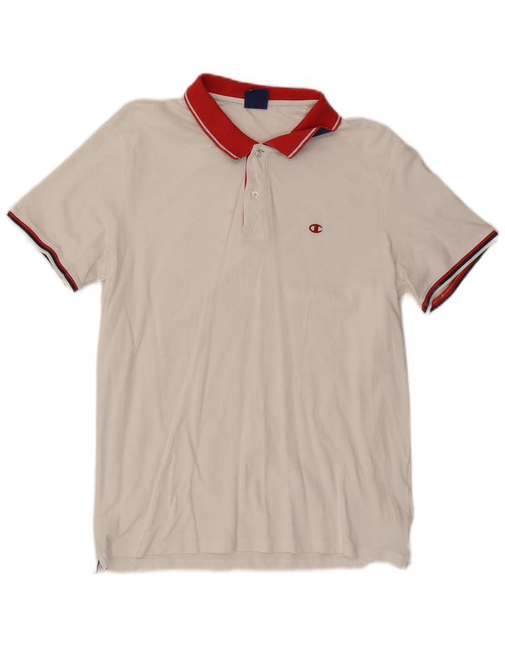 Polo da rugby da uomo Champion XL bianca