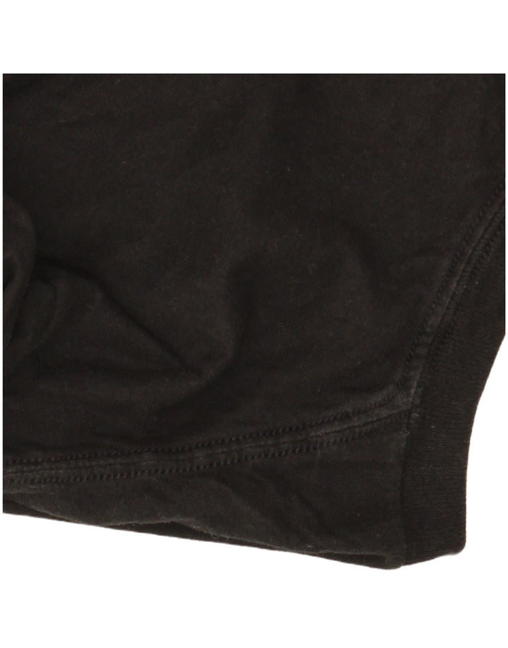 T-shirt grafica personalizzata da uomo Vans Top Small in cotone nero